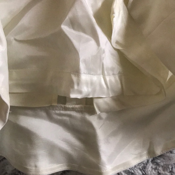 Le Suit Petite White Flared Hem - Picture 5 of 9